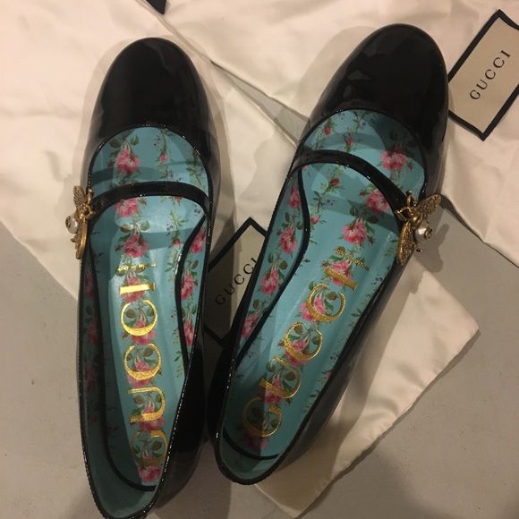 Gucci | Shoes | Brand New Authentic Gucci Mary Jane Flats | Poshmark